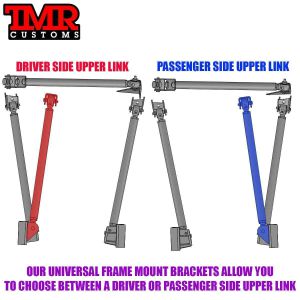 Universal 3 Link Suspension Kit with Chromoly Rod Ends